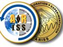 An artist's rendering of the ARISS Challenge Coin. 